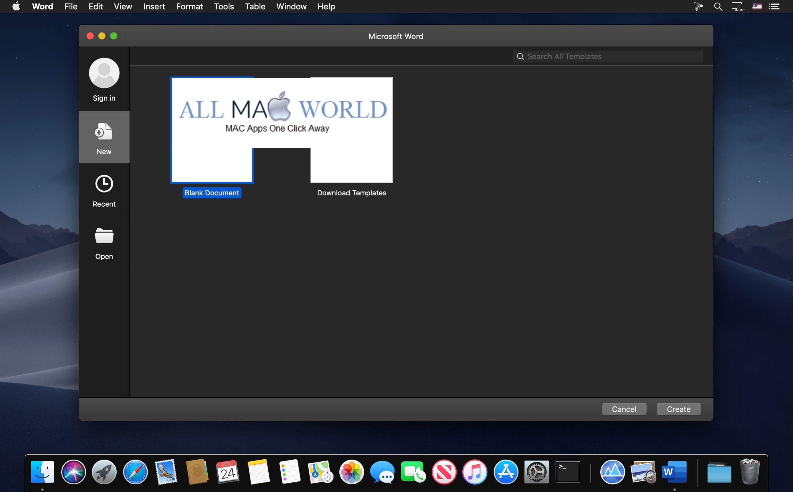 how to get microsoft word on mac for free student